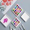 20 Wells Porcelain Paint Palette with Cover Ceramic Palette Mixing Tray for Painting Watercolor Gouache Color Mixing Painting Palette Hobby and Crafts